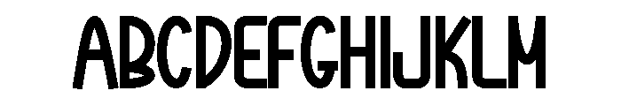 Kind Party Font UPPERCASE