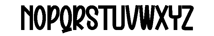 Kind Party Font UPPERCASE