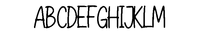 Kind Script Font UPPERCASE