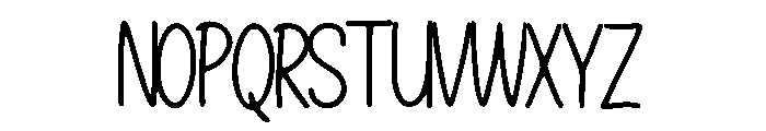 Kind Script Font UPPERCASE