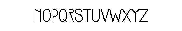 Kind Venue Font LOWERCASE