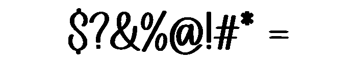 KindFlow Font OTHER CHARS
