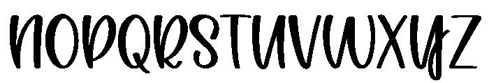 KindFlow Font UPPERCASE