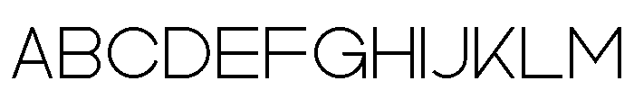 Kindel Sans Font UPPERCASE