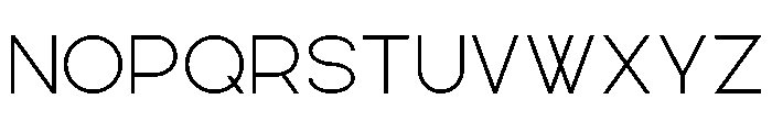 Kindel Sans Font UPPERCASE