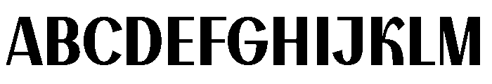 Kinder Benefit Font UPPERCASE