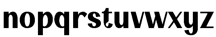 Kinder Benefit Font LOWERCASE