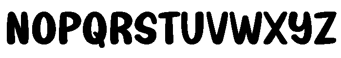 Kinder Bright Font LOWERCASE