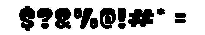 Kinder Classroom Font OTHER CHARS