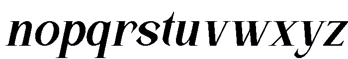 Kinder Land Italic Font LOWERCASE