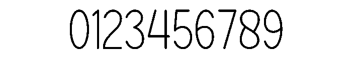 Kinder Modern Font OTHER CHARS