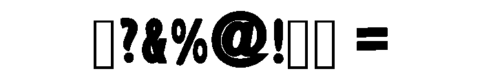 Kinder School Regular Font OTHER CHARS
