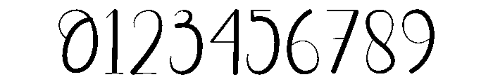 Kinder Signature Font OTHER CHARS