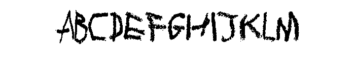 Kindergarten Crayon By  Regular FONT