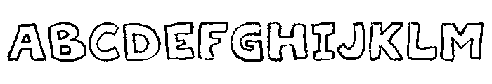 Kindergarten Krayon FONT