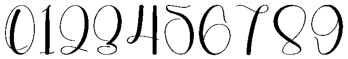 Kindly1 Font OTHER CHARS