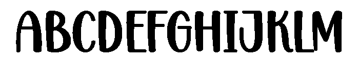 Kindness Meyshita Font UPPERCASE