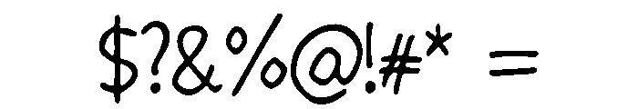 Kindred_Script Font OTHER CHARS