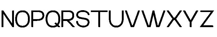 Kinetix Sans Regular Font UPPERCASE