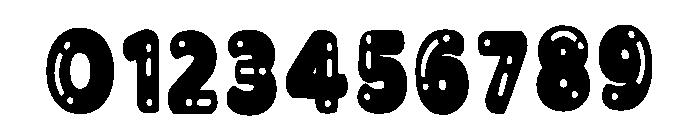 King Bubble Regular Font OTHER CHARS