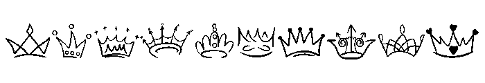 King Dad Doodle Set Font OTHER CHARS
