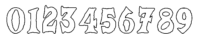 King Halloween Regular Font OTHER CHARS
