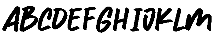 King Knigt Font UPPERCASE