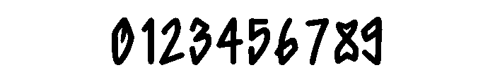 King Of Thunder Font OTHER CHARS
