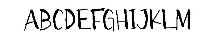 King Ranger Font UPPERCASE