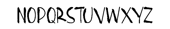 King Ranger Font UPPERCASE