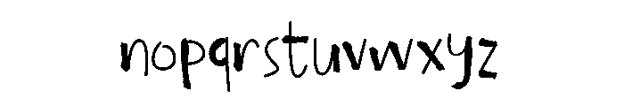 King Ranger Font LOWERCASE