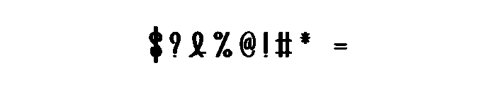 King Santa Font OTHER CHARS