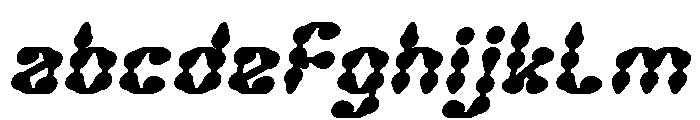 King of Rain Bold Italic FONT