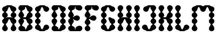 King of Rain Bold Font UPPERCASE
