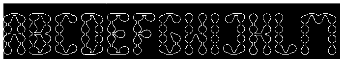 King of Rain-Hollow-Inverse Font UPPERCASE