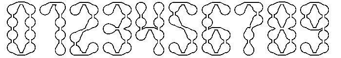 King of Rain-Hollow Font OTHER CHARS