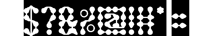King of Rain-Inverse Font OTHER CHARS