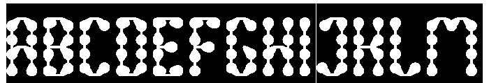 King of Rain-Inverse Font UPPERCASE