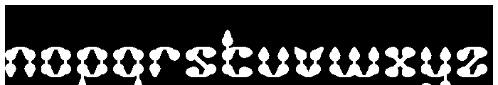 King of Rain-Inverse Font LOWERCASE