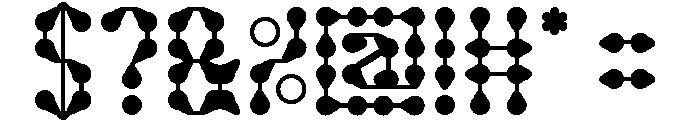 King of Rain-Light Font OTHER CHARS