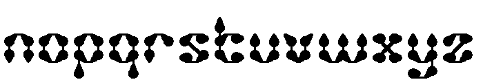 King of Rain-Light Font LOWERCASE