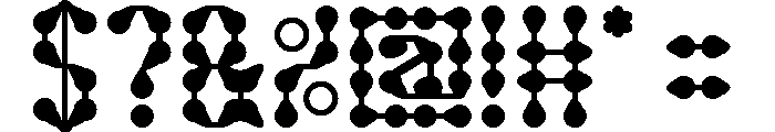 King of Rain Font OTHER CHARS