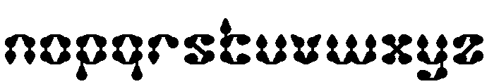 King of Rain Font LOWERCASE