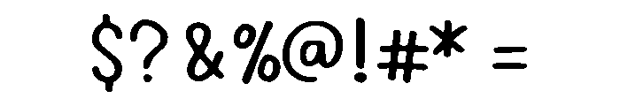 Kingcraft Comic Marker Regular Font OTHER CHARS