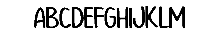Kingcraft Comic Marker Regular Font UPPERCASE