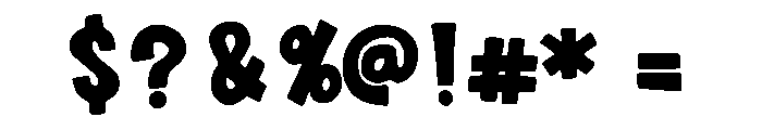 Kingcraft Comic Regular Regular Font OTHER CHARS
