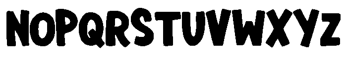 Kingcraft Comic Regular Regular Font UPPERCASE