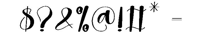 Kingday Font OTHER CHARS