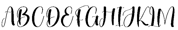 Kingday Font UPPERCASE
