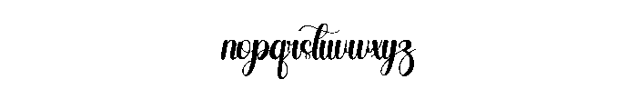 Kingdom Beach Font LOWERCASE